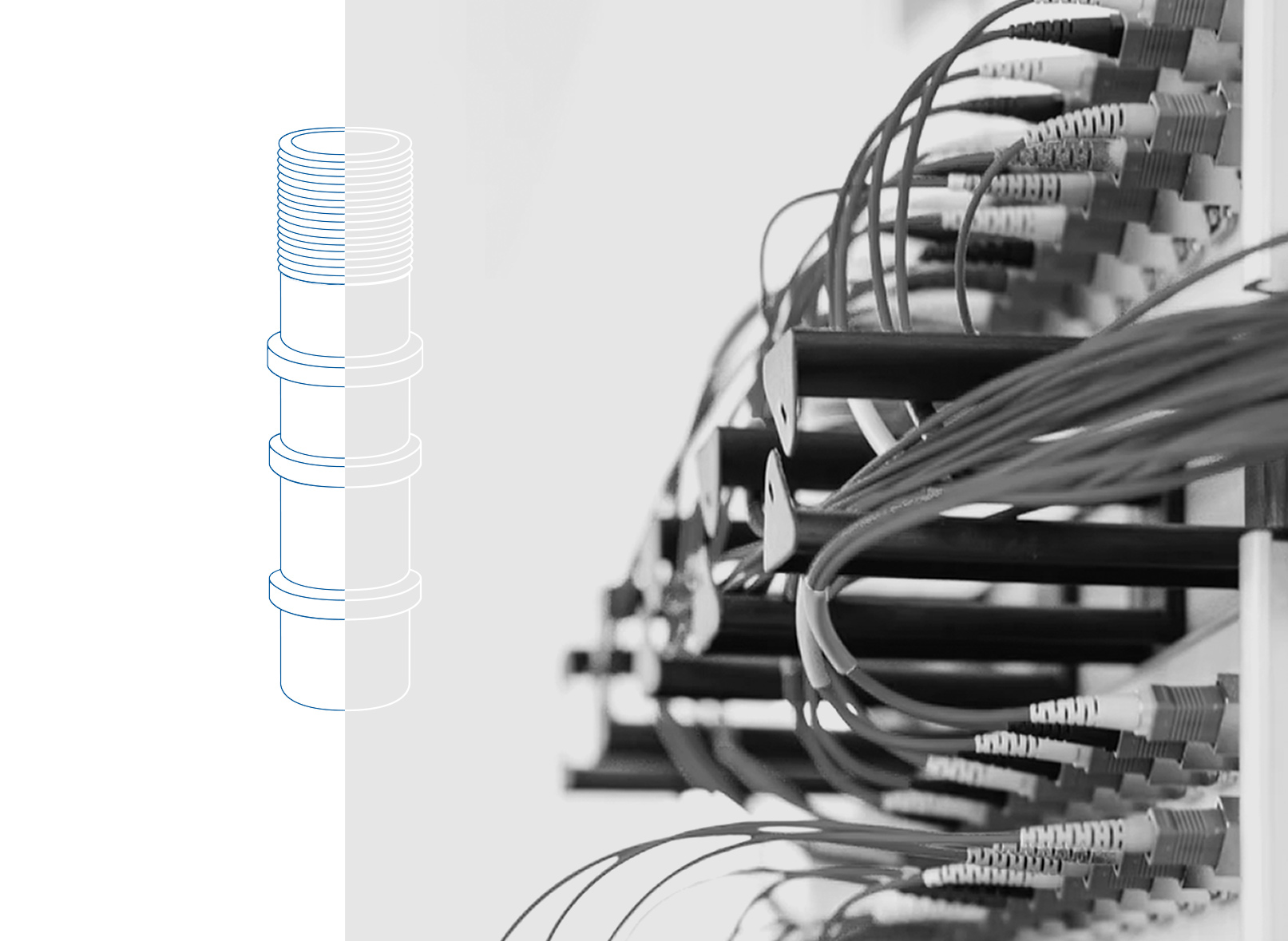 IntriPlex stamped fiber optic connector